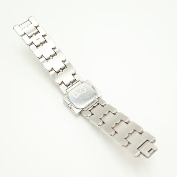 Dolce & Gabbana Ladies Aristocratic Silver Tone 28mm Watch 5.25\